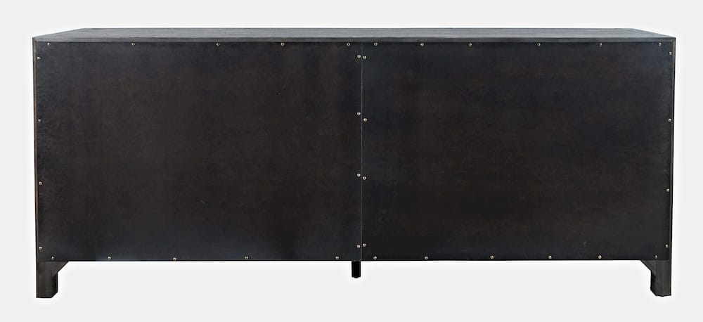 Jofran - Gramercy Mid-Century Modern Chevron Four Door 79in Accent Cabinet - 1356-79 view 6