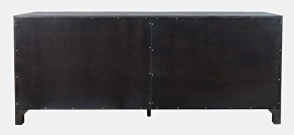 Jofran - Gramercy Mid-Century Modern Chevron Four Door 79in Accent Cabinet - 1356-79 view 6