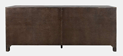 Jofran - Gramercy Mid-Century Modern Chevron Four Door 79in Accent Cabinet - 1756-79 view 4
