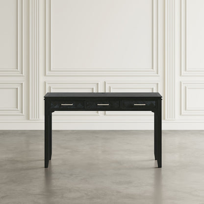 Jofran - Gramercy Mid-Century Modern Chevron Three Drawer USB Charging Desk - 2256-48 view 5