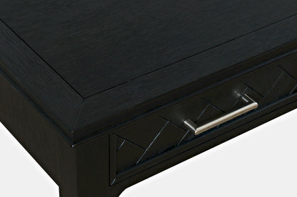 Jofran - Gramercy Mid-Century Modern Chevron Three Drawer USB Charging Desk - 2256-48 view 8