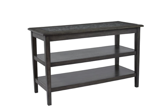 Jofran - Grey Mosaic Sofa/Media Table - 1798-4 veiw 1