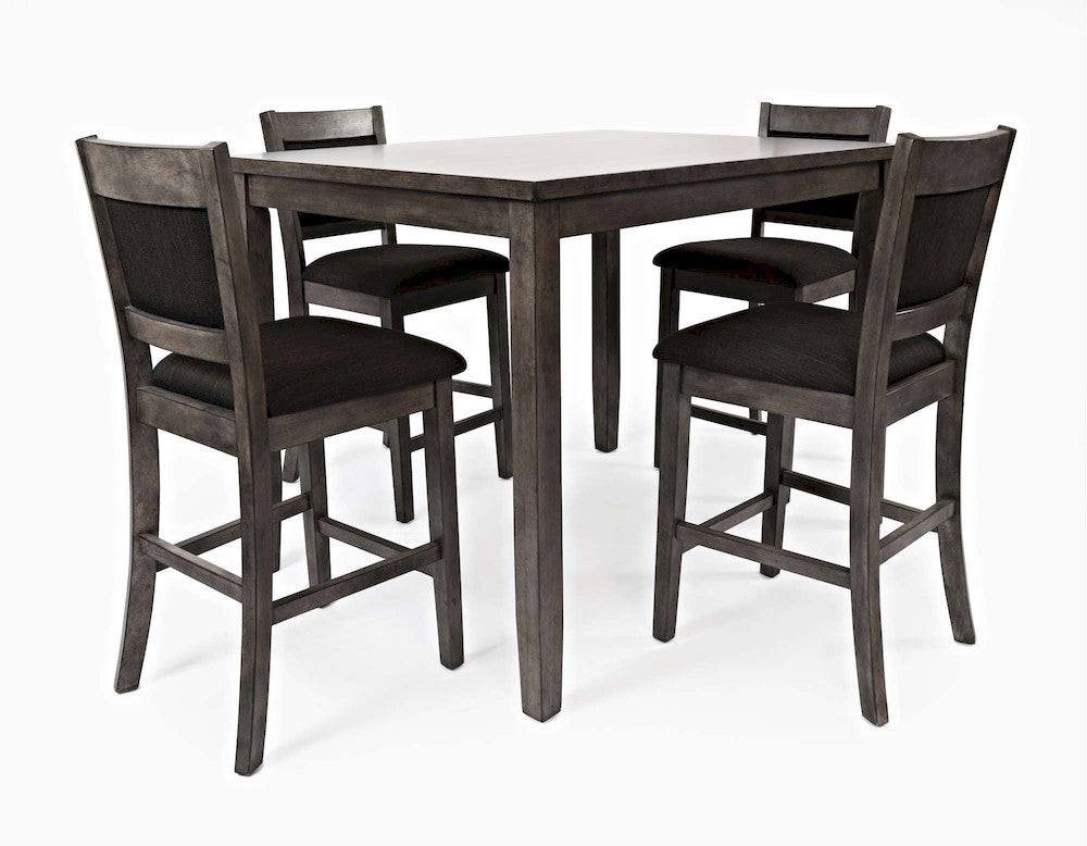 Jofran - Greyson Heights 5 Pack Dining Set - Counter Height Table with 4 Stools - 1886 view 1