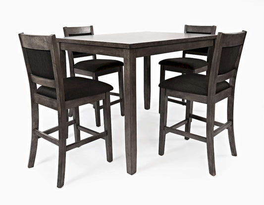 Jofran - Greyson Heights 5 Pack Dining Set - Counter Height Table with 4 Stools - 1886 view 1