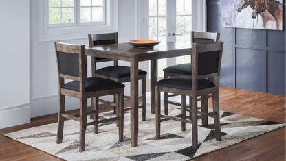 Jofran - Greyson Heights 5 Pack Dining Set - Counter Height Table with 4 Stools - 1886 view 11