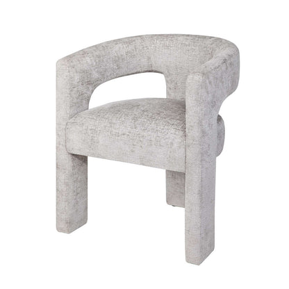 Jofran - Gwen Luxury Mid-Century Modern Five Piece Dining Set with Upholstered Chairs, Grey - 2271-NASHD-4GRY view 3