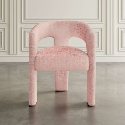 Jofran - Gwen Luxury Mid-Century Modern Five Piece Dining Set with Upholstered Chairs, Pink - 2271-NASHD-4PNK view 6