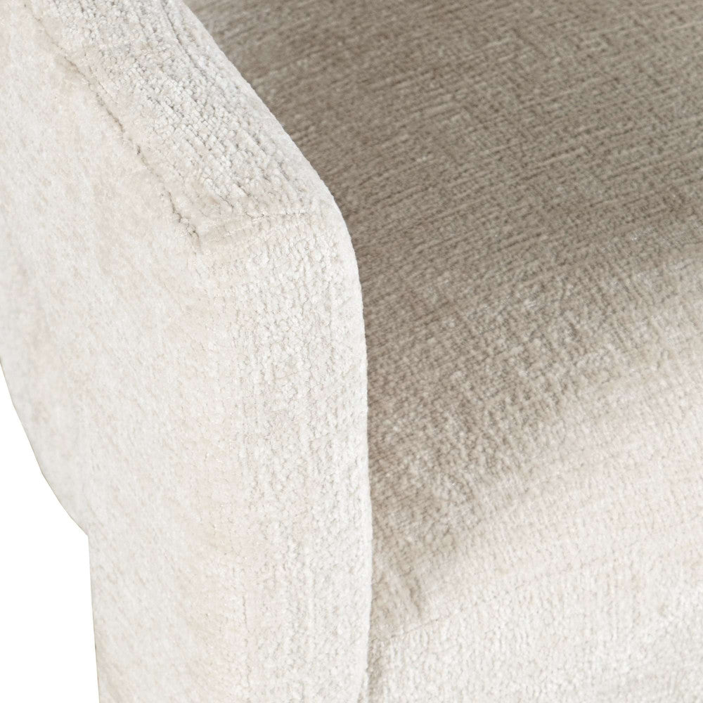 Jofran - Gwen Modern Luxury Jacquard Fabric Upholstered Sculpture Counter Stool - 2271-GWENSTNAT view 7