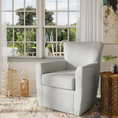 Jofran - Harper Classic Traditional Swivel Accent Chair - HARPER-SW-CLOUD view 8