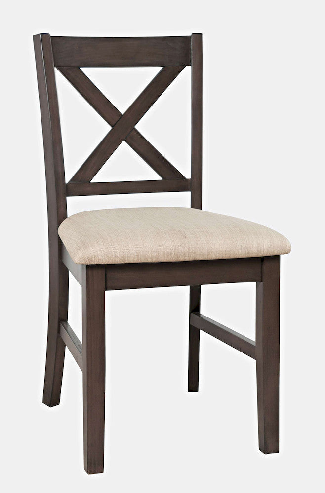 Jofran - Hobson X-Back Desk Chair - Grey - 2025-340GRKD view 2