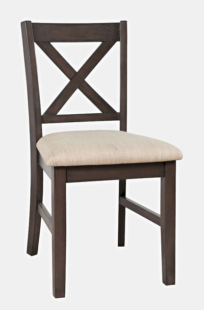 Jofran - Hobson X-Back Desk Chair - Grey - 2025-340GRKD view 2