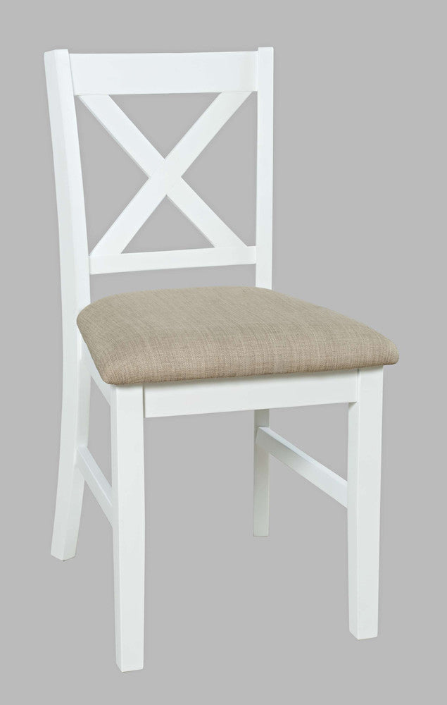 Jofran - Hobson X-Back Desk Chair - White - 2025-340WHKD view 3