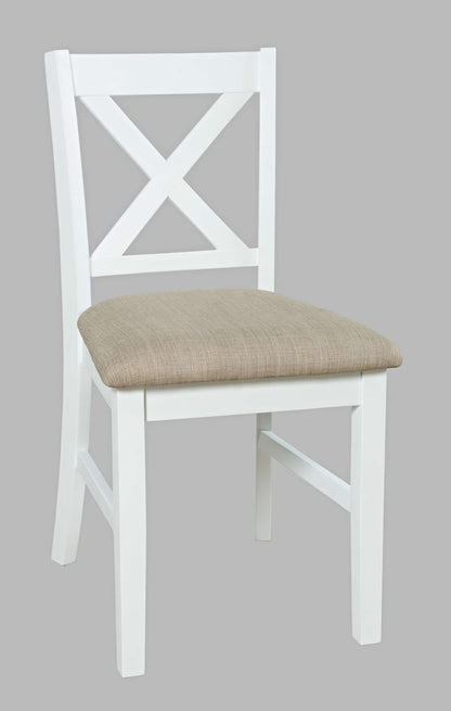 Jofran - Hobson X-Back Desk Chair - White - 2025-340WHKD view 3