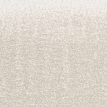 Jofran - Hudson 48in Modern Luxury Ivory Boucle Upholstered Sliding Ottoman with Caster Wheels and Coffee Table Top - 2376-48 view 4