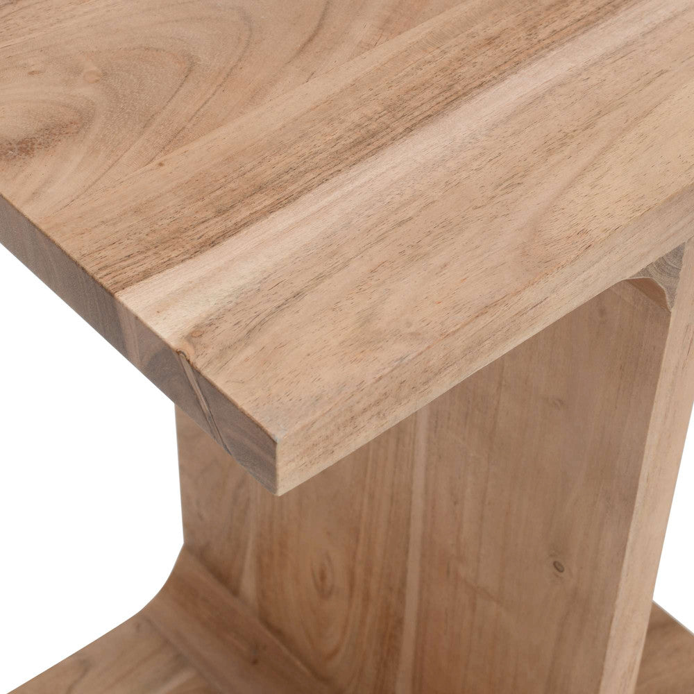 Jofran - Idiom Solid Wood Modern Accent End I-Table in Natural - 2330-IDIOMNAT view 3