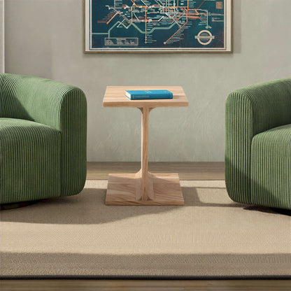 Jofran - Idiom Solid Wood Modern Accent End I-Table in Natural - 2330-IDIOMNAT view 6