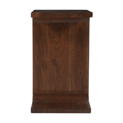 Jofran - Idiom Solid Wood Modern Accent End I-Table in Walnut - 2330-IDIOMDW view 4