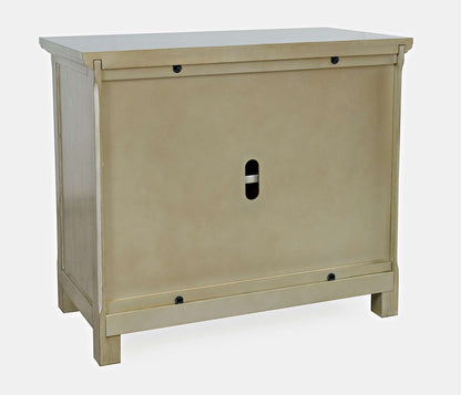Jofran - Isabella 38in Luxury Mirrored Accent Storage Cabinet, Champagne - 2250-38KD view 4