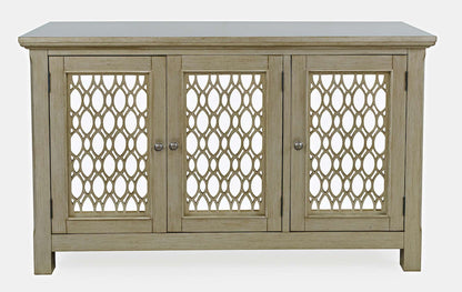 Jofran - Isabella 54in Luxury Mirrored Accent Storage Cabinet, Champagne - 2250-54KD view 1