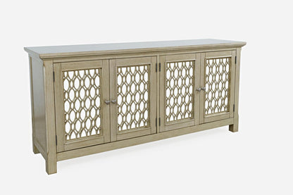 Jofran - Isabella 69in Luxury Mirrored Sideboard Storage Cabinet, Champagne - 2250-69KD view 1