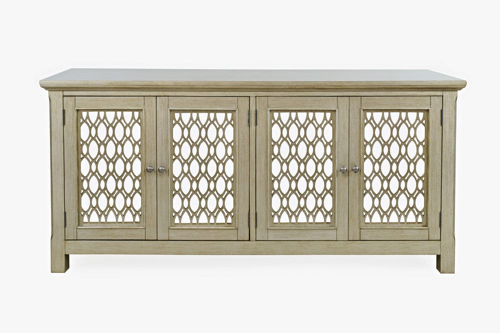 Jofran - Isabella 69in Luxury Mirrored Sideboard Storage Cabinet, Champagne - 2250-69KD view 2