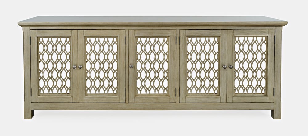 Jofran - Isabella 86in Luxury Mirrored Sideboard Storage Cabinet, Champagne - 2250-86KD view 1
