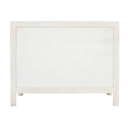 Jofran - Jolie Rustic Solid Wood Global Boho Hand Carved Accent Chest with Three Drawers - 2356-39 view 4