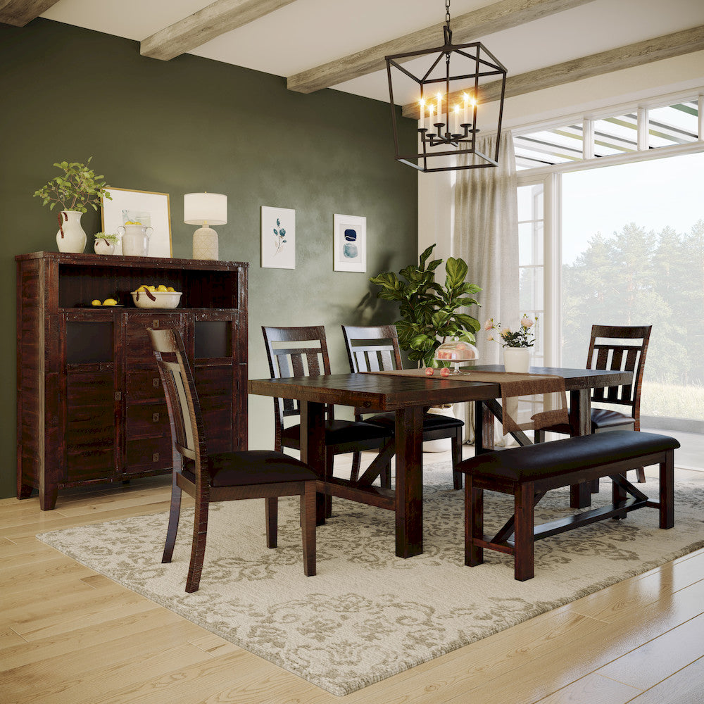 Jofran - Kona Grove Upholstered Bench - 705-20KD view 5
