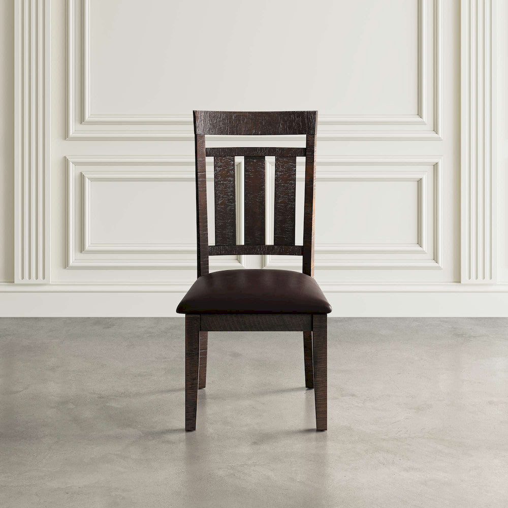 Jofran - Kona Grove Upholstered Slat Back Dining Chair (Set of 2) - 705-410KD view 4