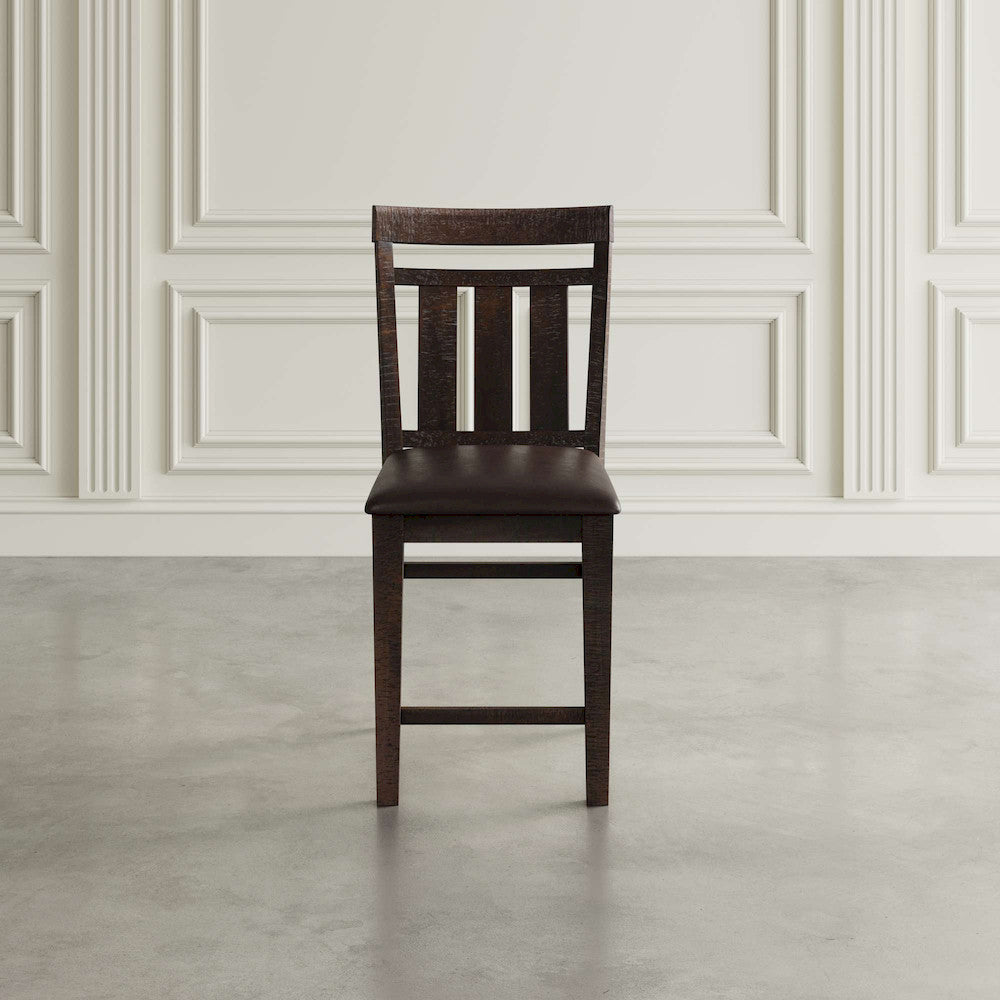 Jofran - Kona Grove Upholstered Slat Back Stool (Set of 2) - 705-BS410KD view 3