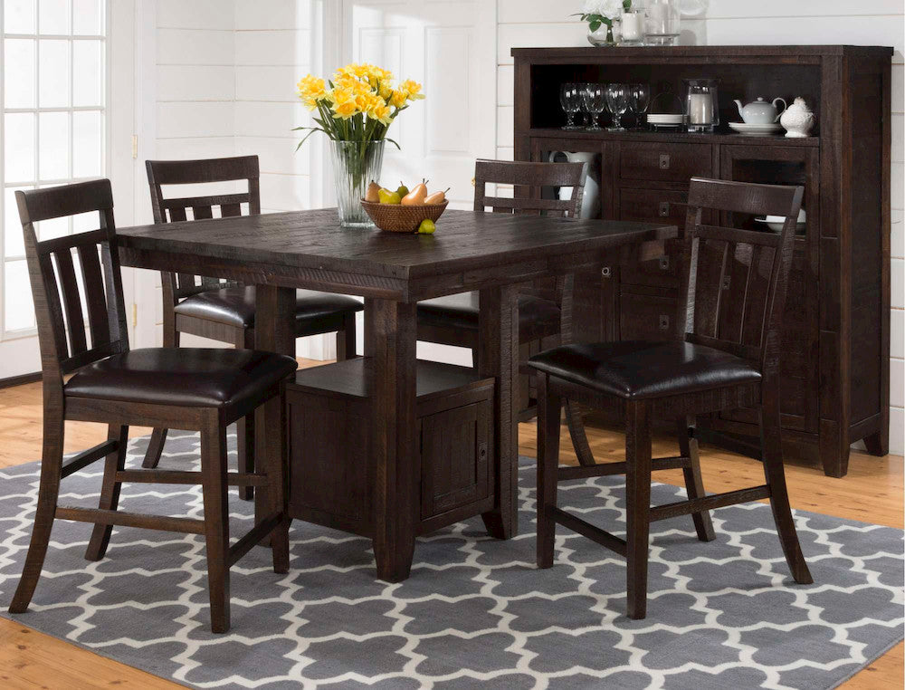 Jofran - Kona Grove Upholstered Slat Back Stool (Set of 2) - 705-BS410KD view 5
