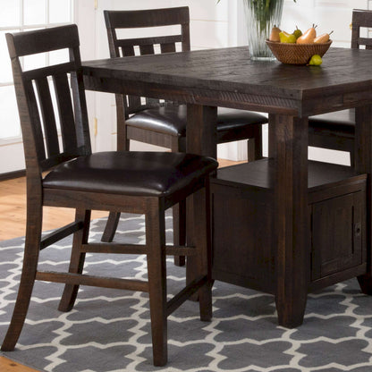 Jofran - Kona Grove Upholstered Slat Back Stool (Set of 2) - 705-BS410KD view 6