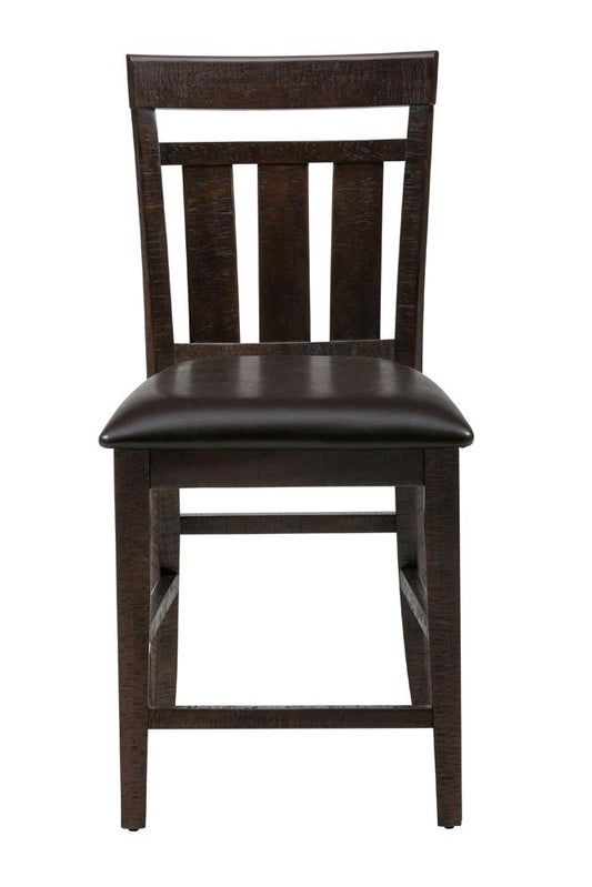 Jofran - Kona Grove Upholstered Slat Back Stool (Set of 2) - 705-BS410KD veiw 1