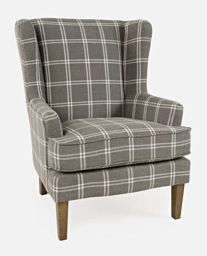 Jofran - Lacroix Accent Chair - Graphite - LACROIX-CH-GRAPHITE view 3