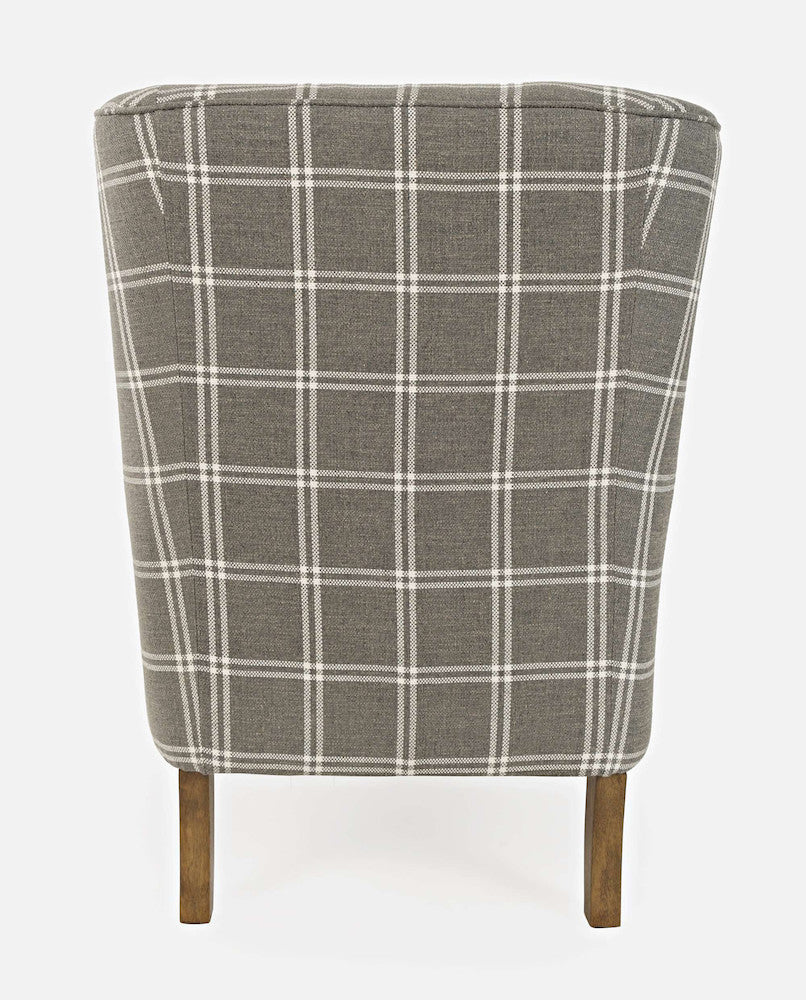 Jofran - Lacroix Accent Chair - Graphite - LACROIX-CH-GRAPHITE view 4