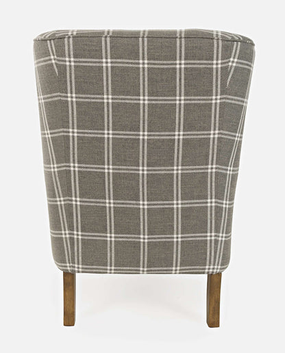Jofran - Lacroix Accent Chair - Graphite - LACROIX-CH-GRAPHITE view 4