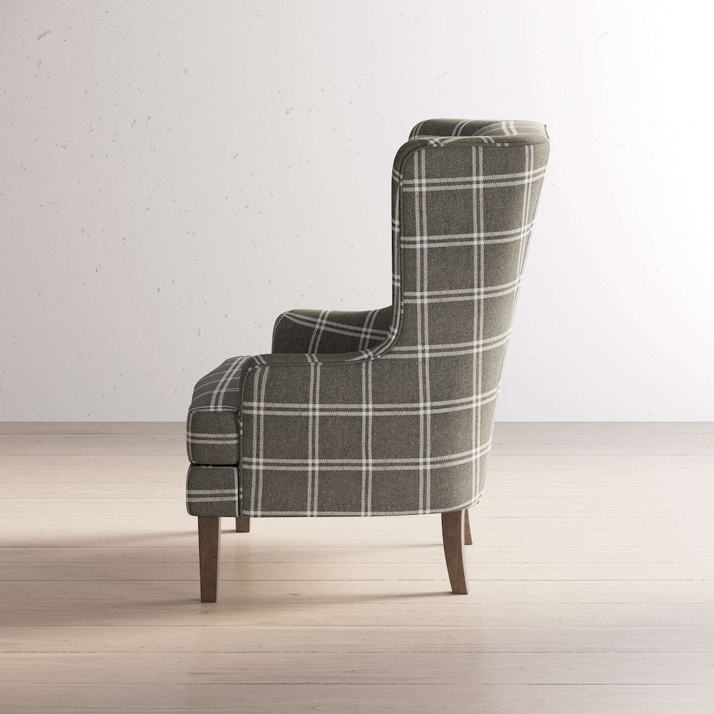 Jofran - Lacroix Accent Chair - Graphite - LACROIX-CH-GRAPHITE view 7