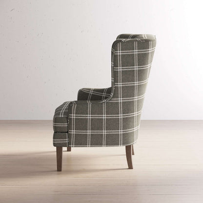 Jofran - Lacroix Accent Chair - Graphite - LACROIX-CH-GRAPHITE view 7