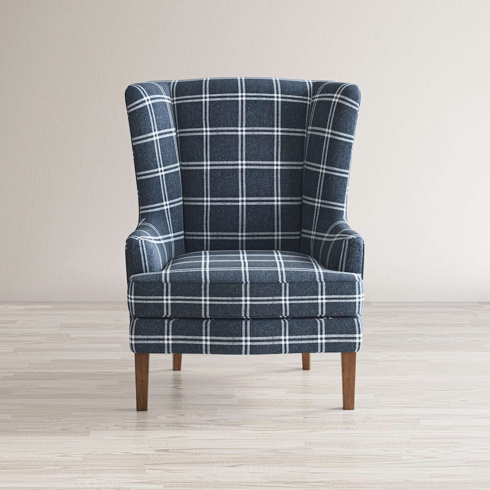 Jofran - Lacroix Accent Chair - Navy - LACROIX-CH-NAVY view 5
