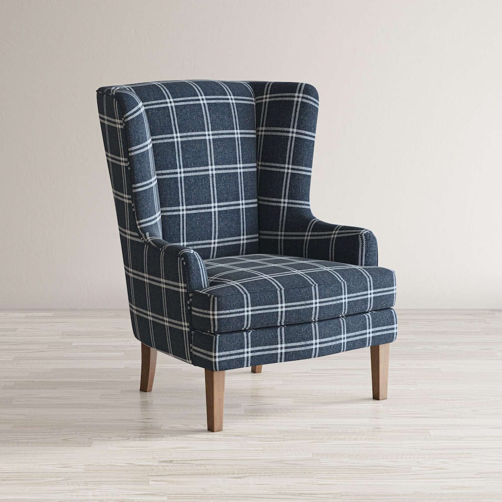 Jofran - Lacroix Accent Chair - Navy - LACROIX-CH-NAVY view 6