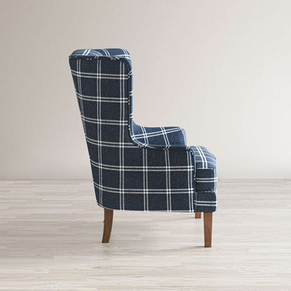 Jofran - Lacroix Accent Chair - Navy - LACROIX-CH-NAVY view 7