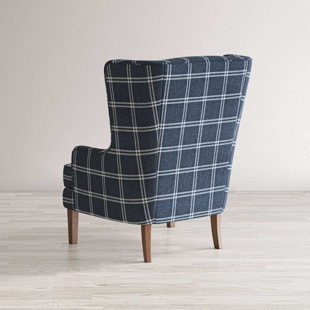 Jofran - Lacroix Accent Chair - Navy - LACROIX-CH-NAVY view 9