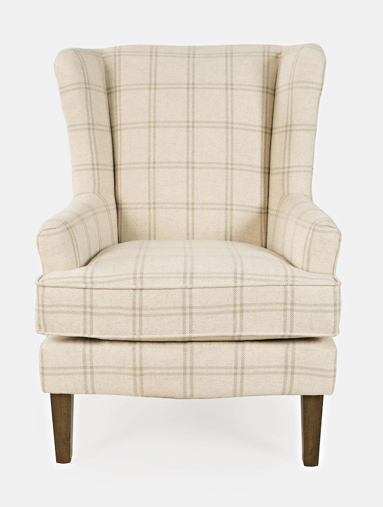 Jofran - Lacroix Accent Chair - Parchment - LACROIX-CH-PARCHMENT view 1