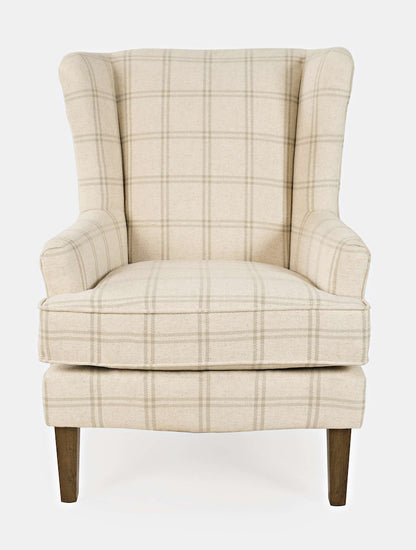 Jofran - Lacroix Accent Chair - Parchment - LACROIX-CH-PARCHMENT view 1