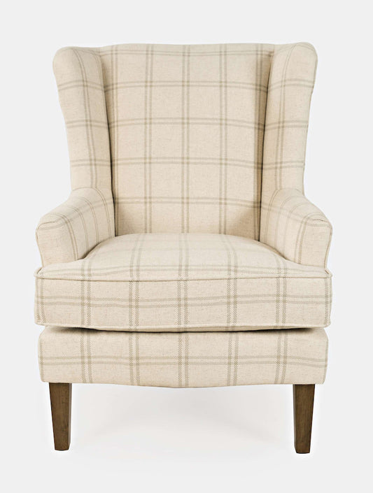 Jofran - Lacroix Accent Chair - Parchment - LACROIX-CH-PARCHMENT view 1