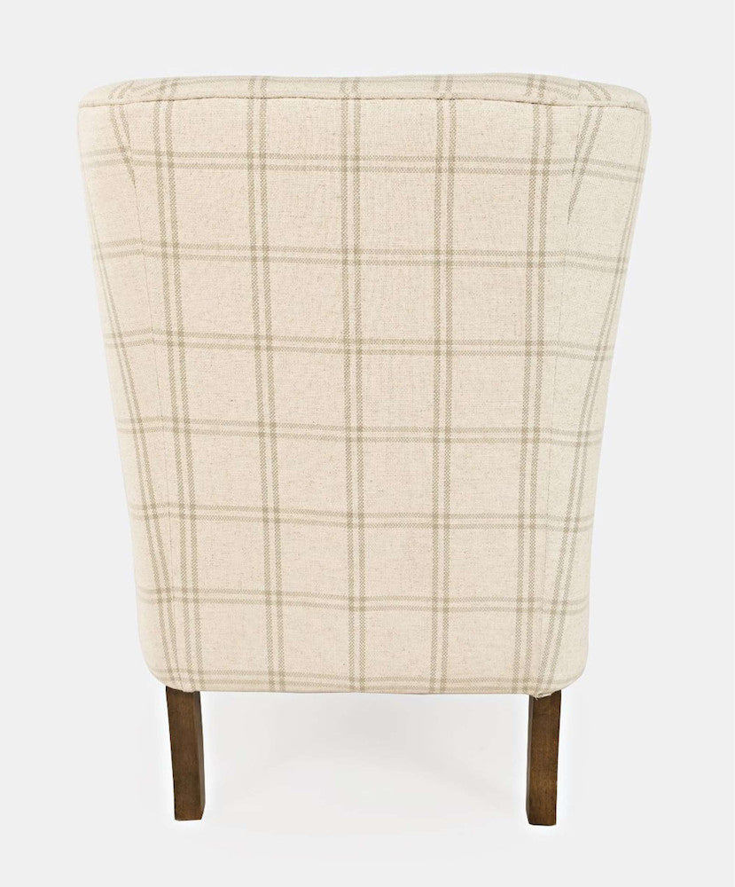 Jofran - Lacroix Accent Chair - Parchment - LACROIX-CH-PARCHMENT view 4