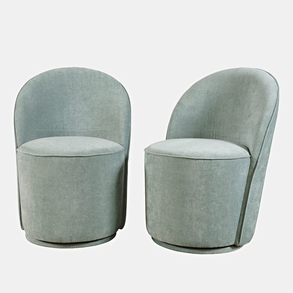 Jofran Landon Upholstered Swivel Dining Chair - Thumbnail 2