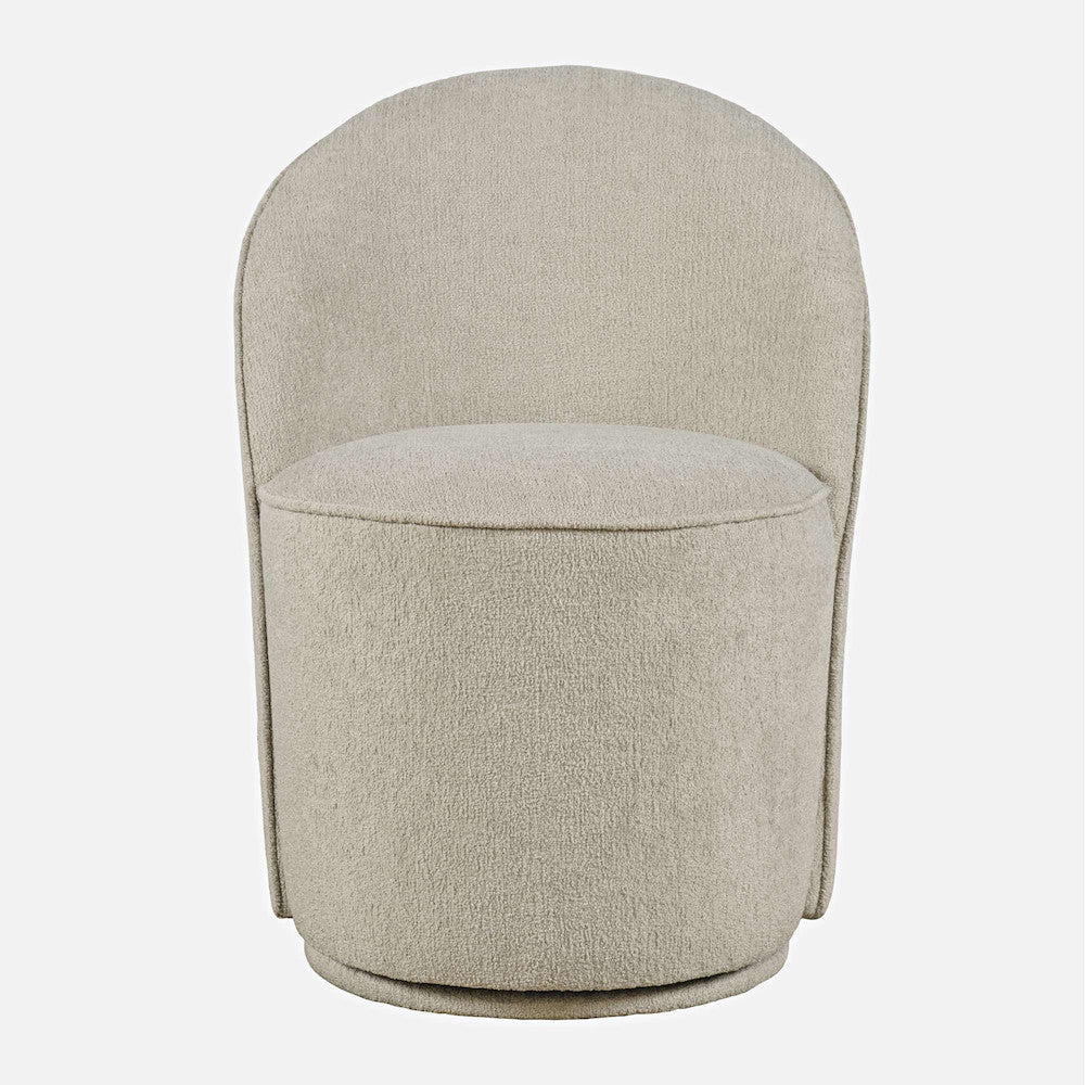 Jofran - Landon Mid-Century Modern Upholstered Swivel Dining Chair (Set of 2) Gray - 2271-LANDONGRY view 1