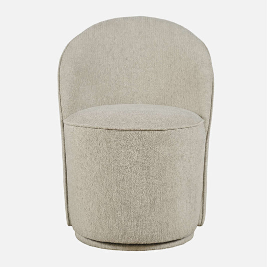 Jofran - Landon Mid-Century Modern Upholstered Swivel Dining Chair (Set of 2) Gray - 2271-LANDONGRY view 1
