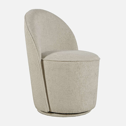 Jofran - Landon Mid-Century Modern Upholstered Swivel Dining Chair (Set of 2) Gray - 2271-LANDONGRY view 2